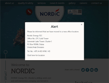Tablet Screenshot of nordicgulf.com